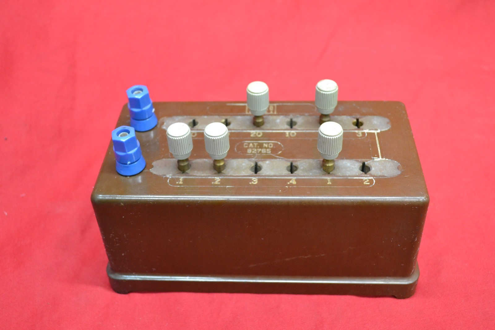 Vintage Central Scientific Cenco Electrical Resistance Decade Box * UNTESTED