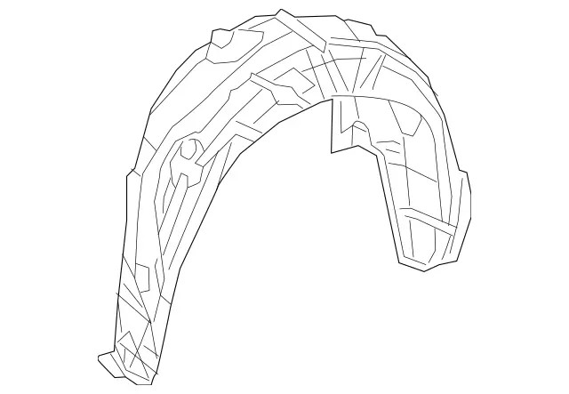Genuine Mercedes-Benz Wheel Arch Cover 217-690-13-00