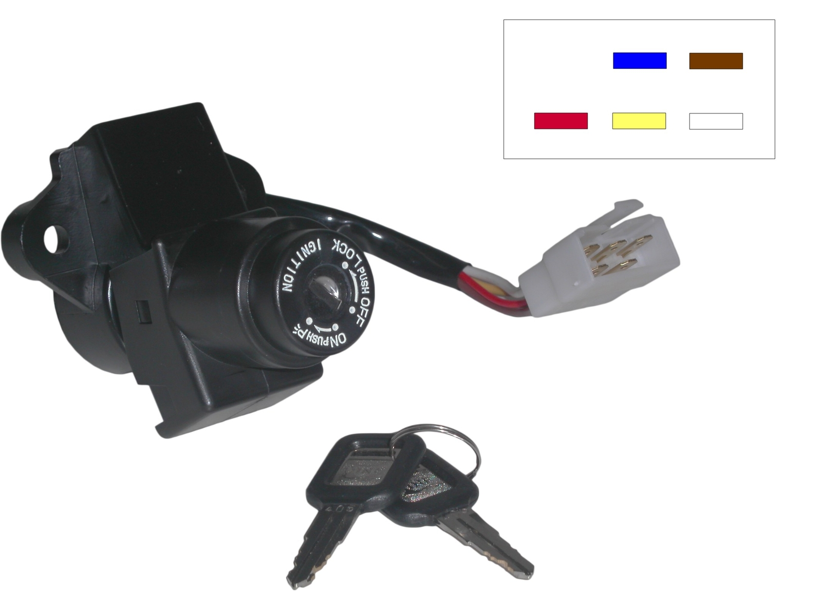 Ignition Switch for 2003 Kawasaki Z 1000 (ZR1000A1H)