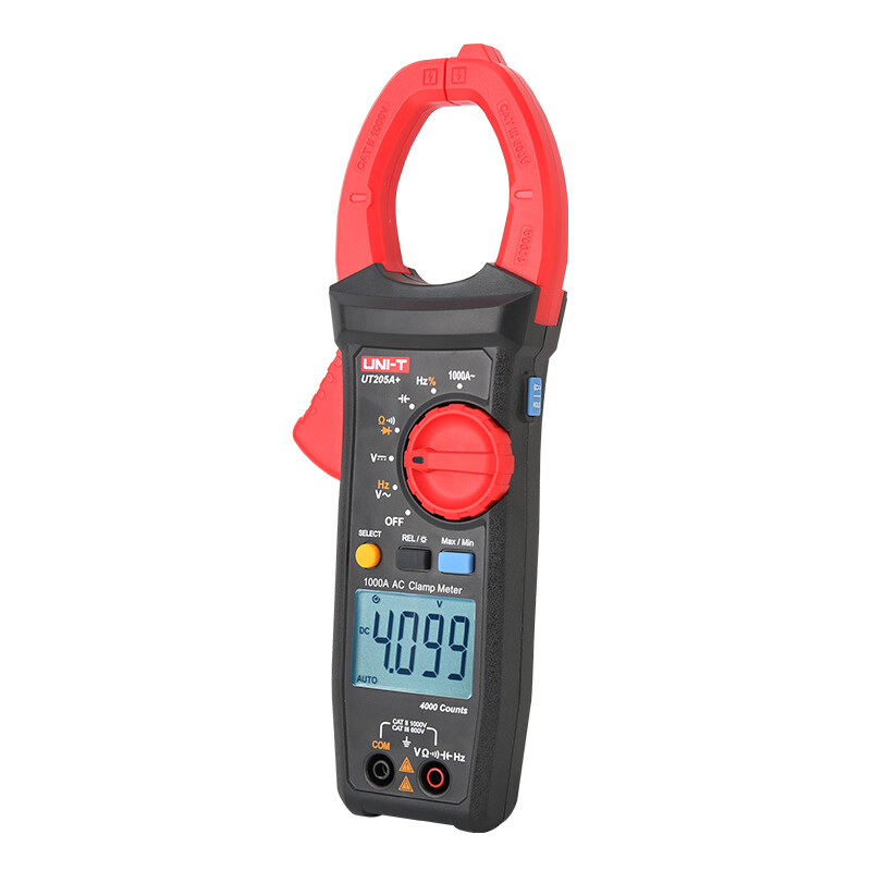 UNI-T UT205A+ / UT206A+ Hand-held Automatic Measuring Range AC Clamp Meter