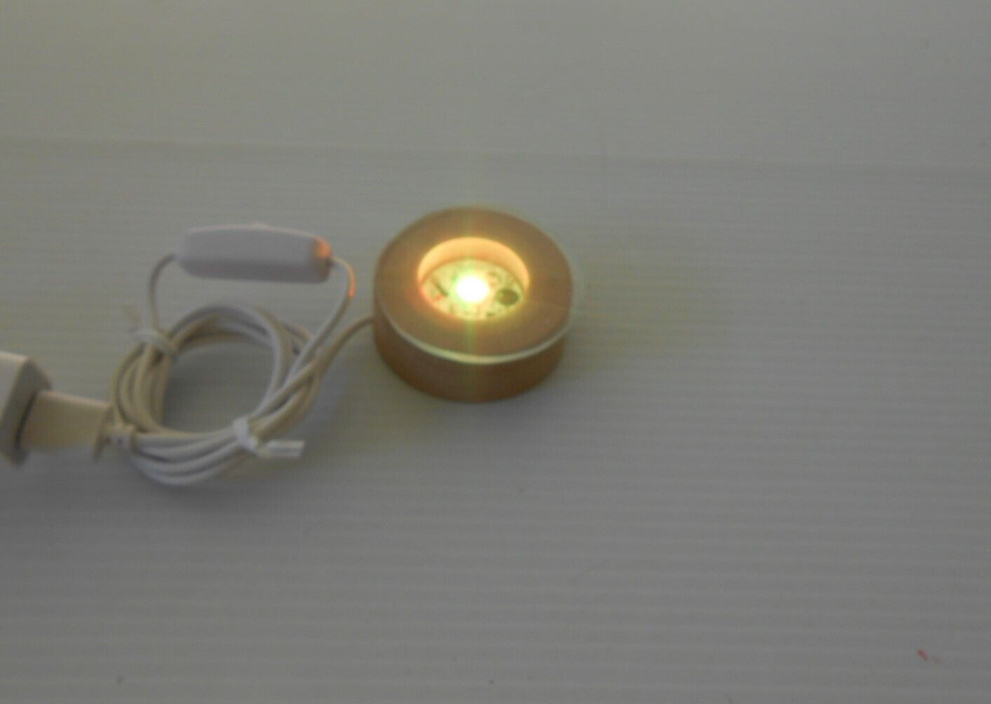 Color Changing L E D Glow Base T-1062
