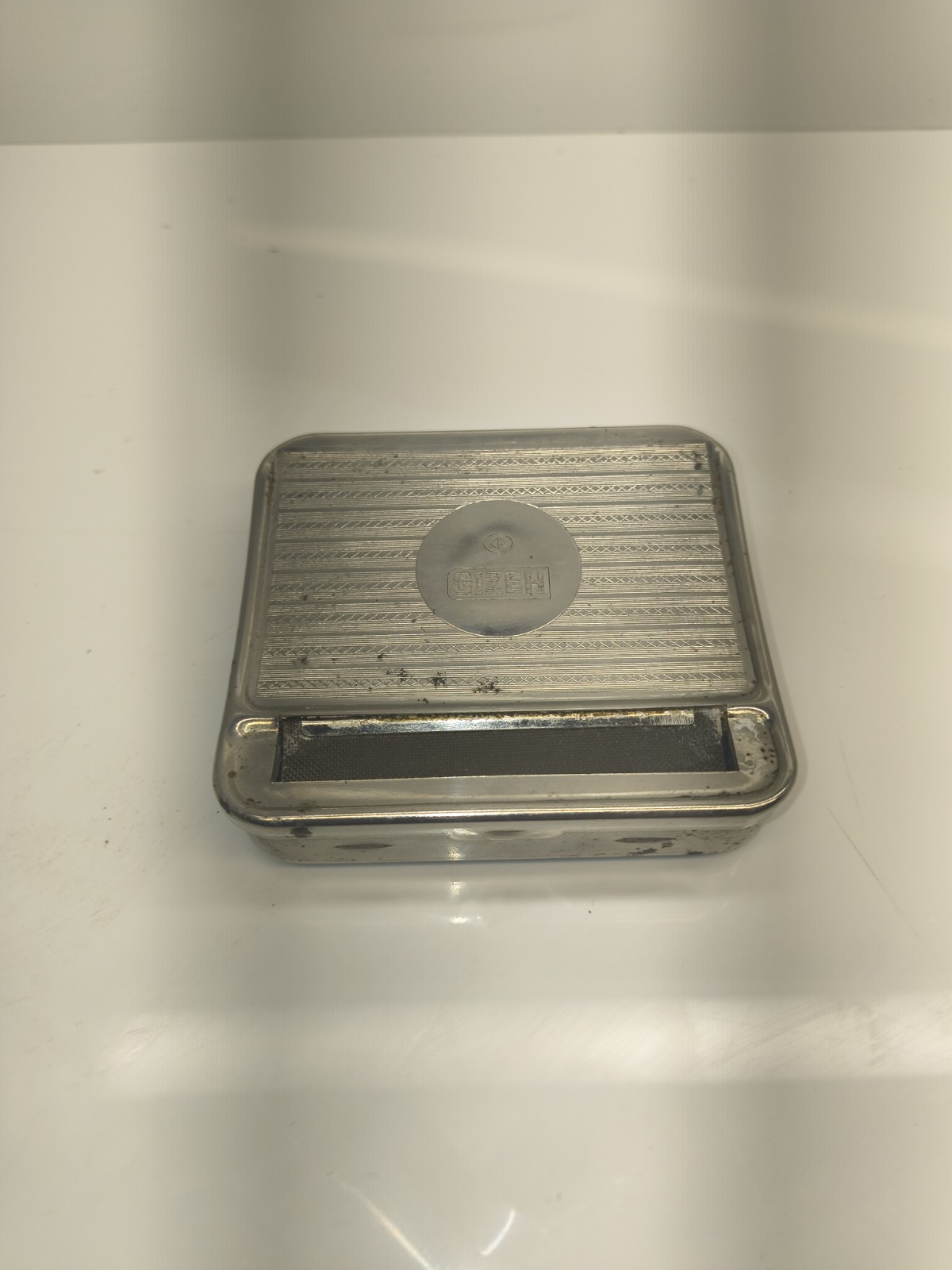 Vintage GIZEH Metal Cigarette Rolling Machine Made in Germany