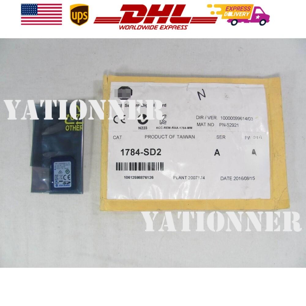 1784-SD2 ControlLogix Secure Digital Card Brand New Sealed 1784SD2