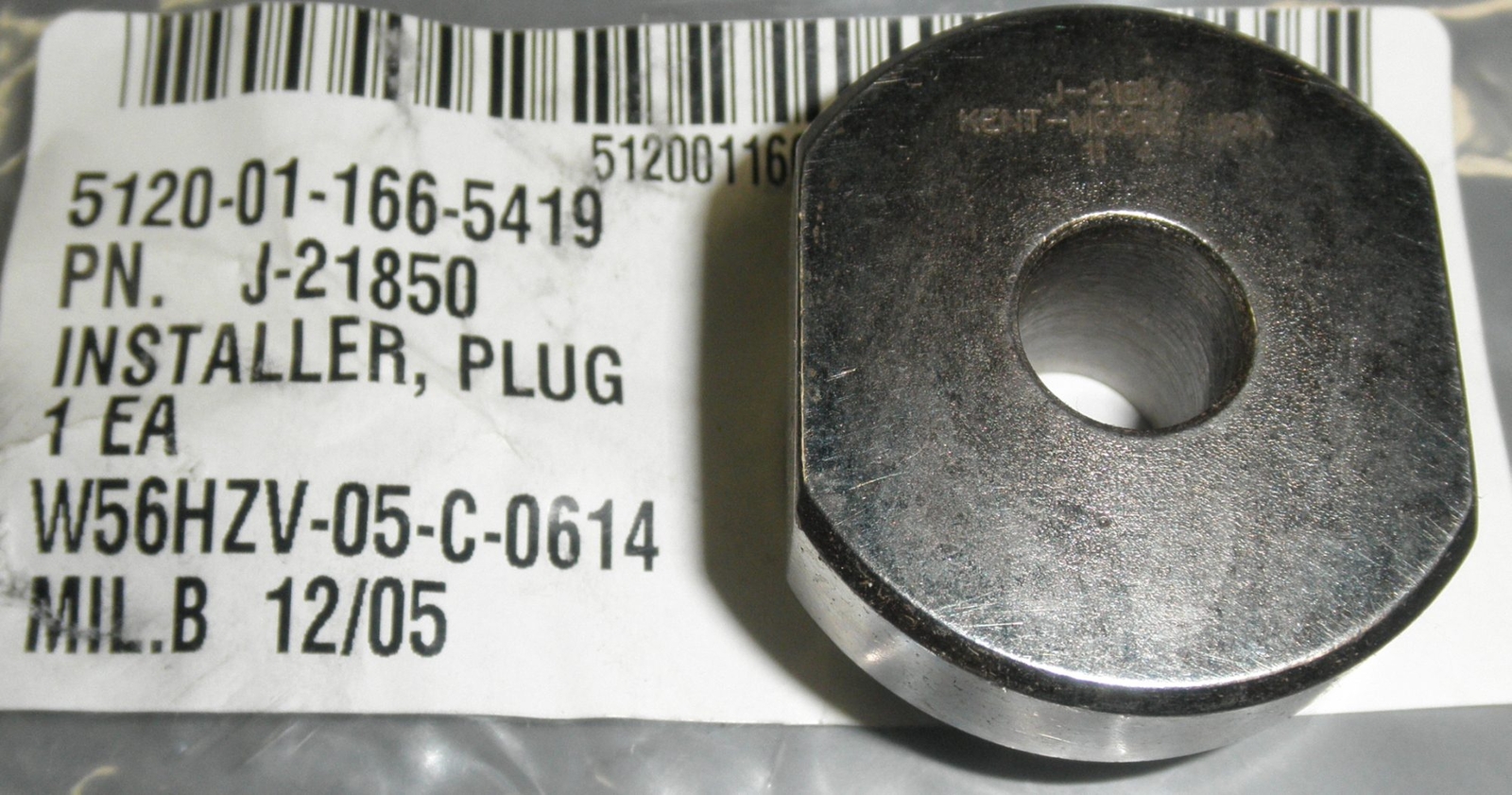 Detroit Diesel 16V71 16V92 Plug Installer J-21850 J21850 5120-01-166-5419