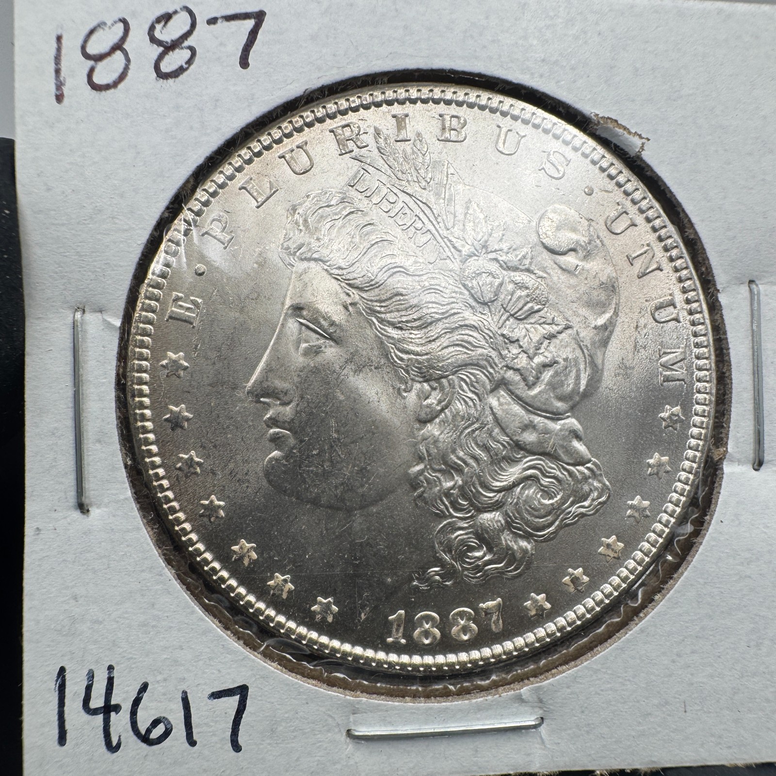 1887 Morgan Silver Dollar 14617