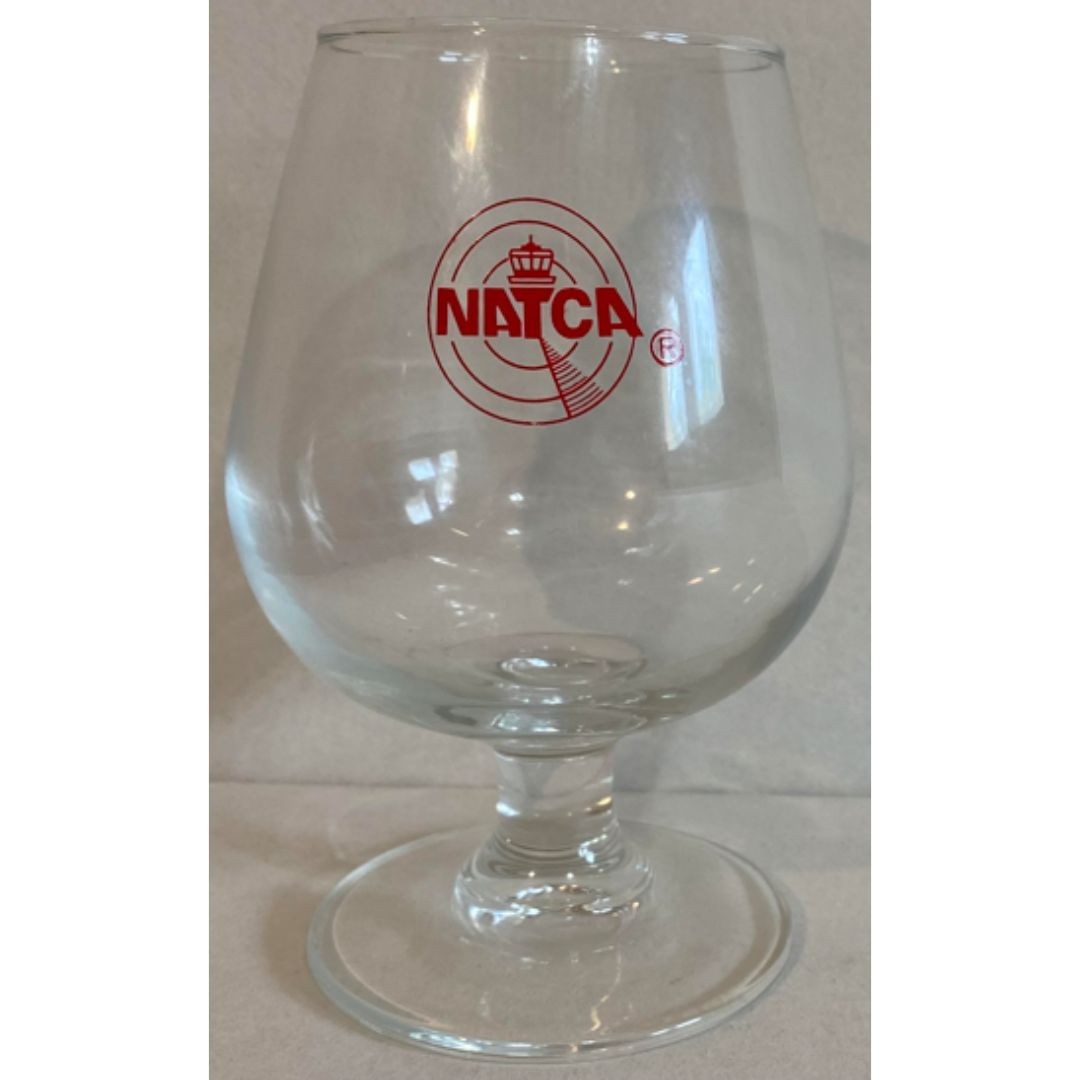 Vintage National Air Traffic Controllers Association (NATCA) Brandy Snifter