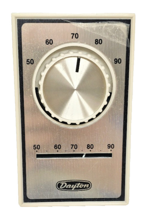 Dayton 2E158A Line Voltage Thermostat 120/240VAC SPDT New old stock
