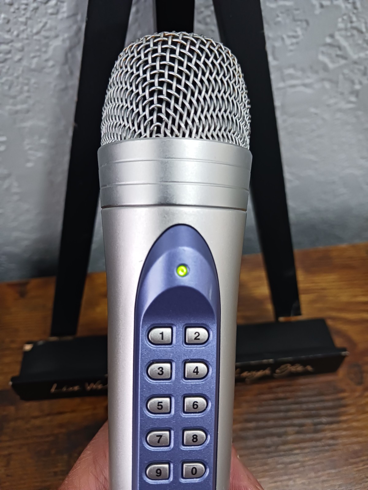 Leadsinger Wireless Duet Remote LS-2222 Microphone NO RECEIVER For LS-3000 2000