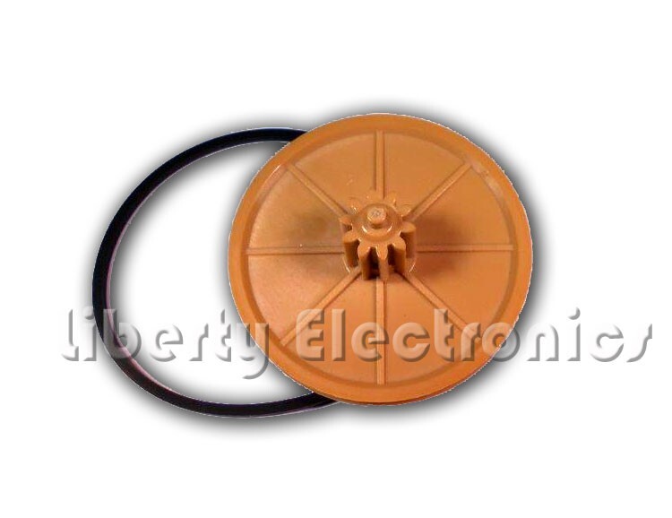 New Gear Tray Wheel + Belt for MARANTZ CD-382 / CD-385 / CD-583 / CD-593