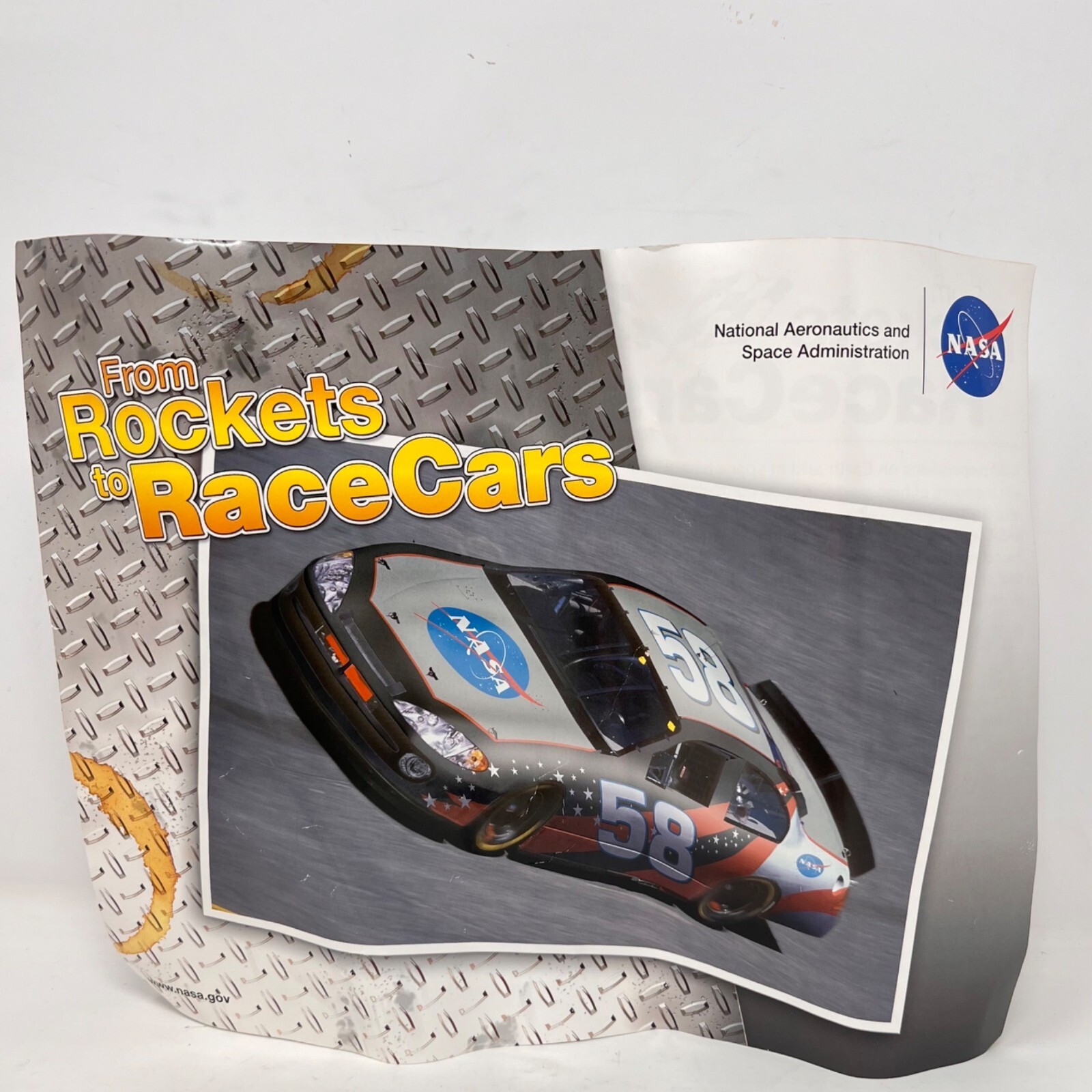 Nasa Drawstring Bag, Postcard and Socks Set