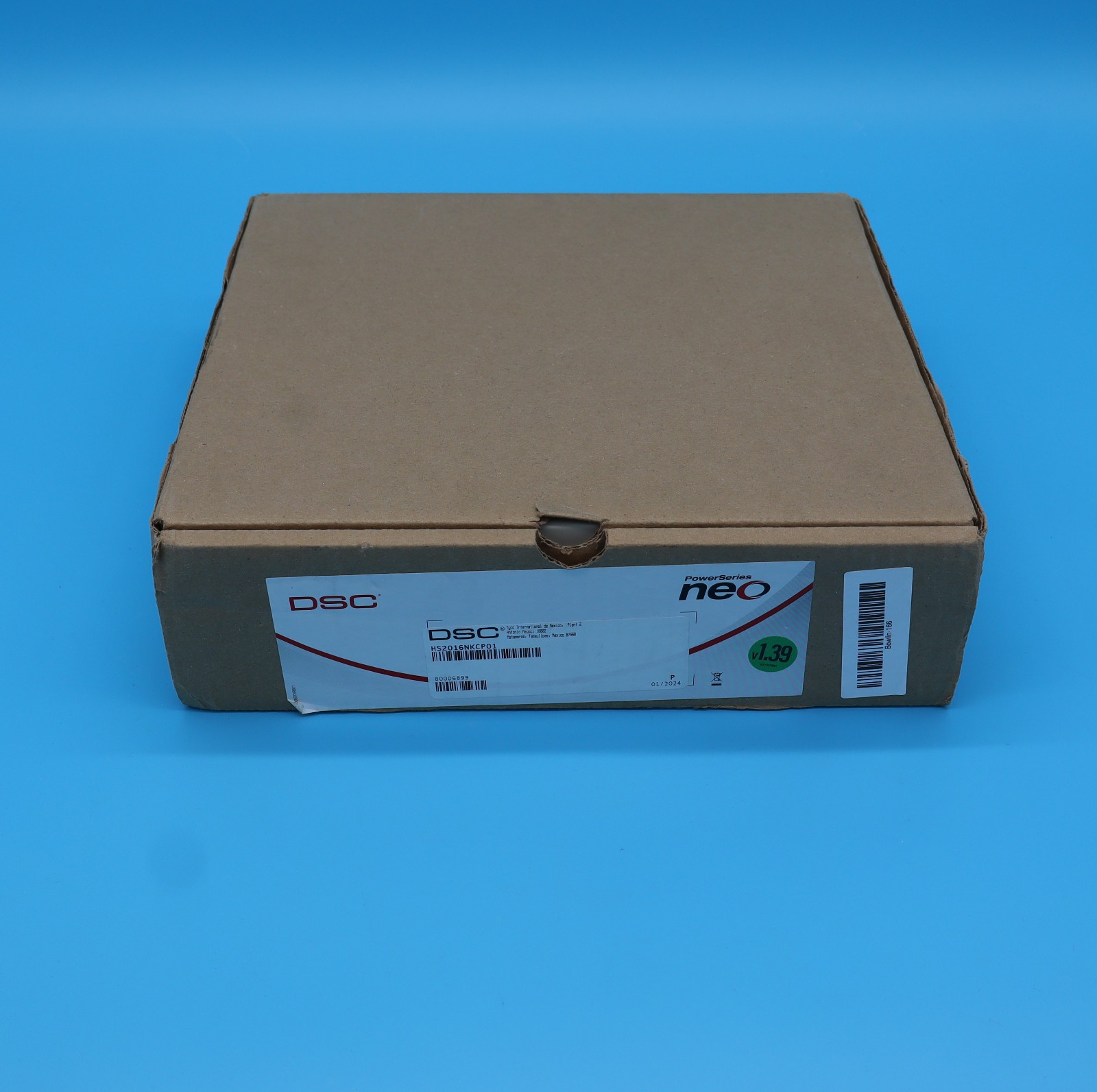 DSC HS2016NKCP01 PowerSeries Neo 16-Zone Alarm Control Panel Kit Open Box