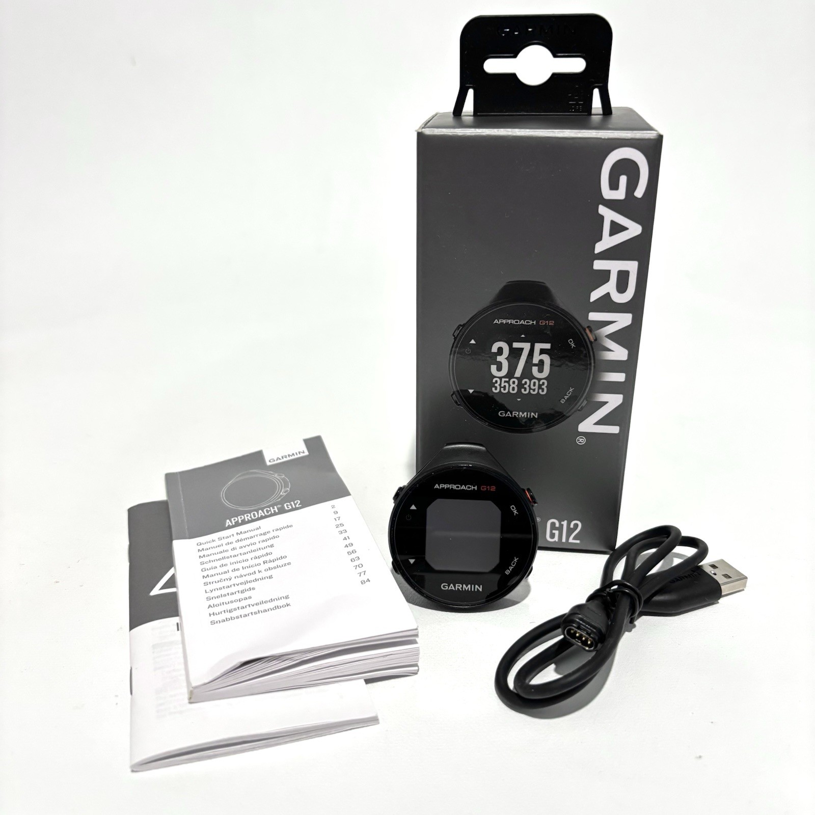 Garmin Approach G12 GPS Golf Rangefinder Parts/Repair Works only when plugged in