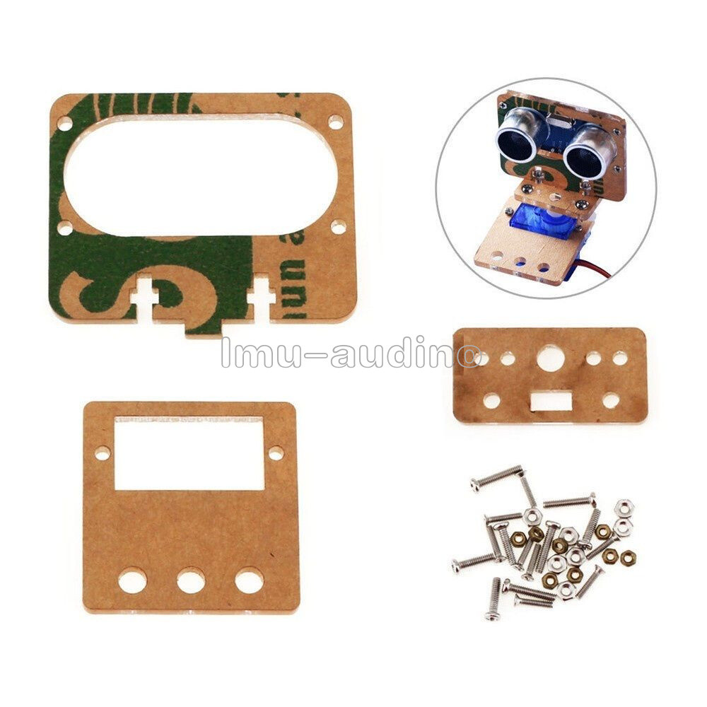 DIY Car Mounting Bracket with Screw for Ultrasonic Ranging Module Analog Servo-
