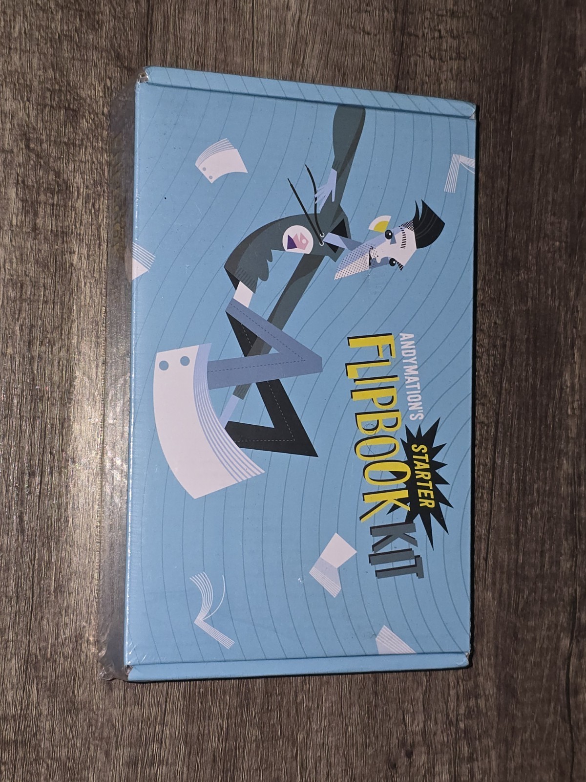 Andymation Flipbook Starter Kit with LED Light Pad Animation Tool