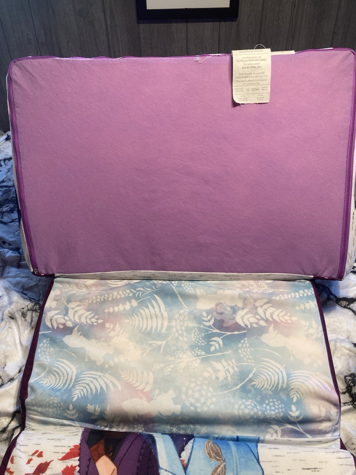 Marshmallow Furniture Kids 2-In-1 Flip Open Foam Sofa Bed, Frozen 2 (Used)