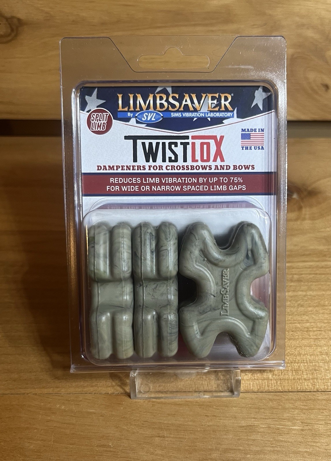 LIMBSAVER TWISTLOX Split Limb Dampeners For Crossbows And Bows Made In USA, 4 Pk