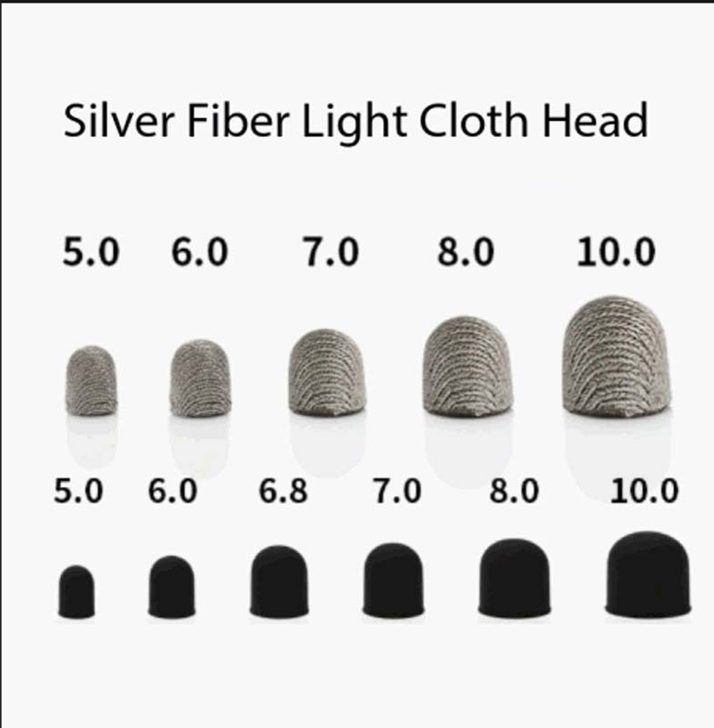 Conductive cloth capacitor pen fiber pen creen pen tip