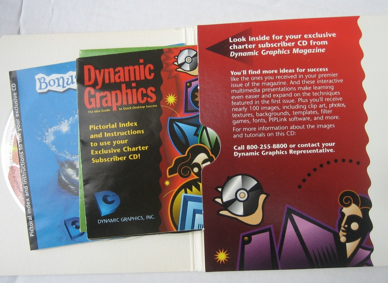 Dynamic Graphics ELECTRONIC CLIPPER tiff eps SPECIAL 4 CD Clip Art Library