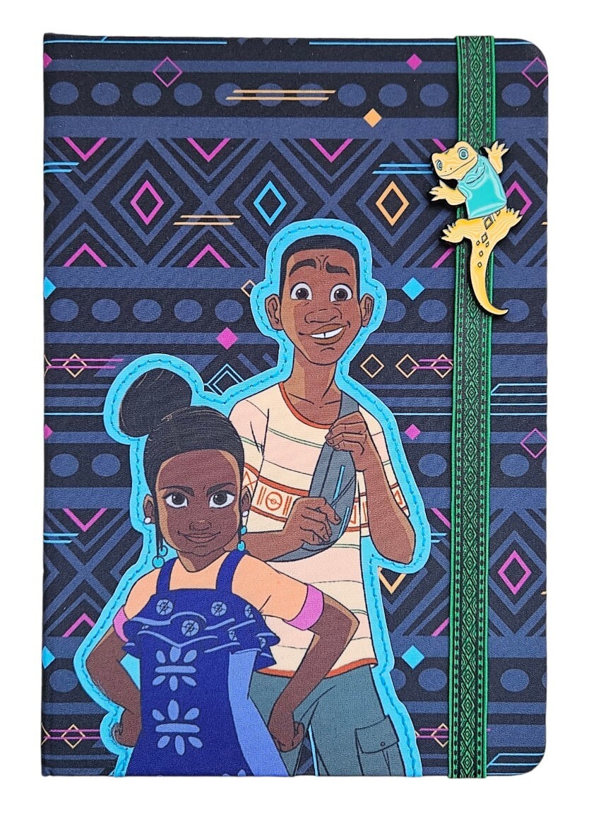 Disney Parks Iwaju Lined Journal Notebook with Elastic Band