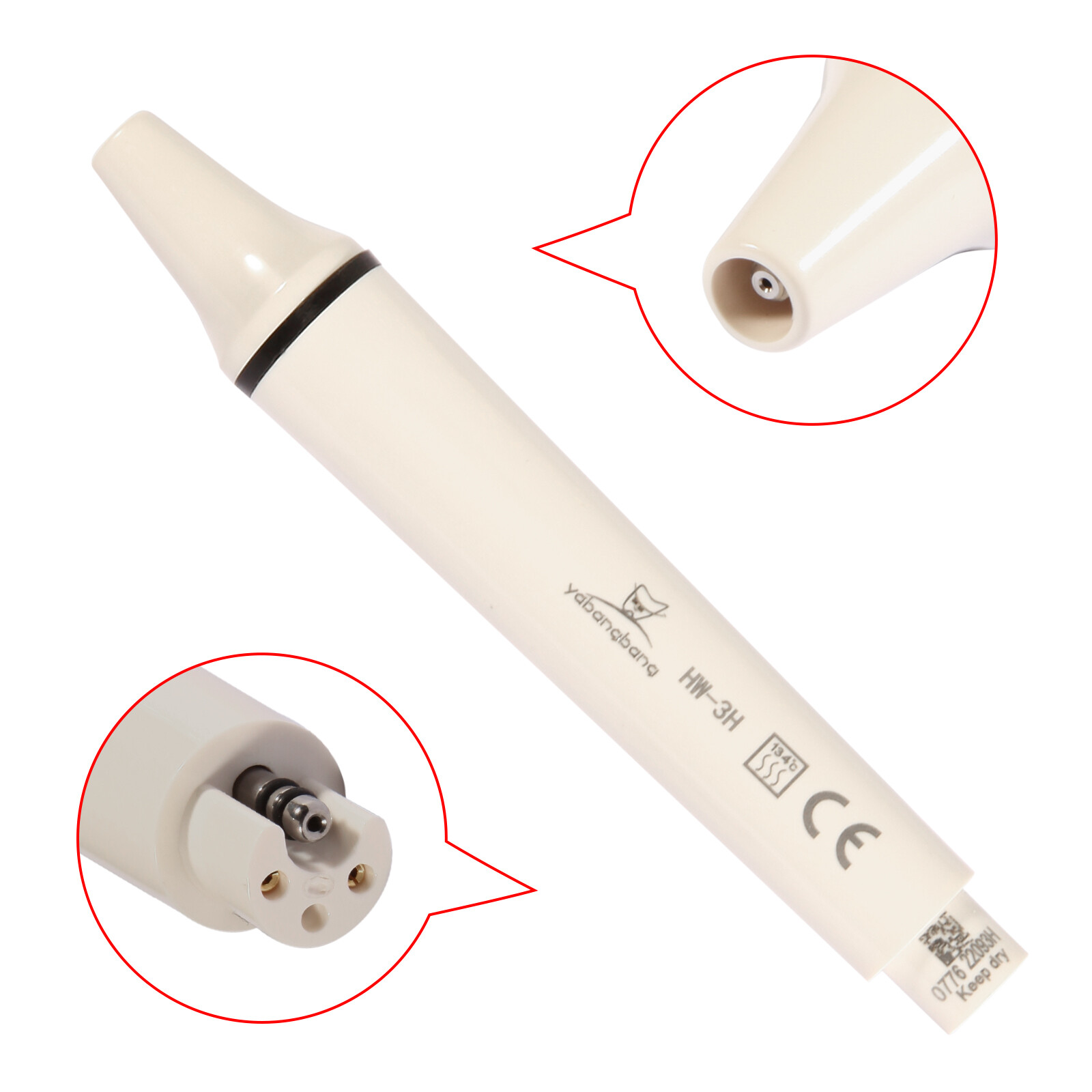 Dental Piezo Ultrasonic Scaler Handpiece hand piece Fit EMS fit Cavitron USA