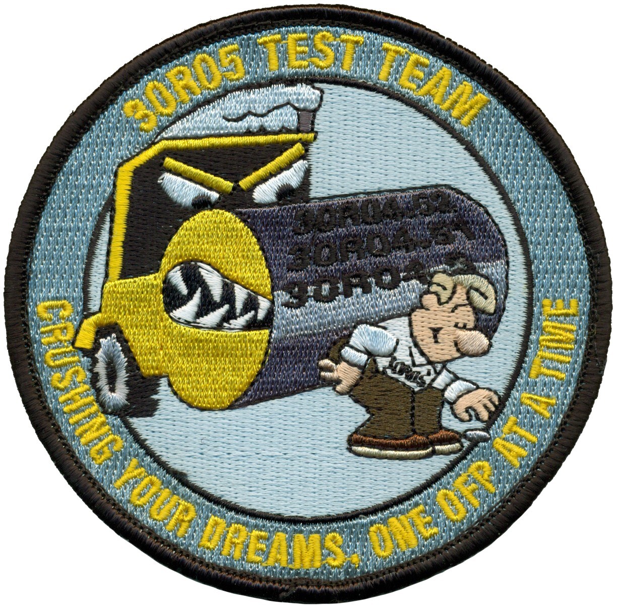 USAF 461st FLIGHT TEST SQUADRON – 30R05 TEST TEAM PATCH