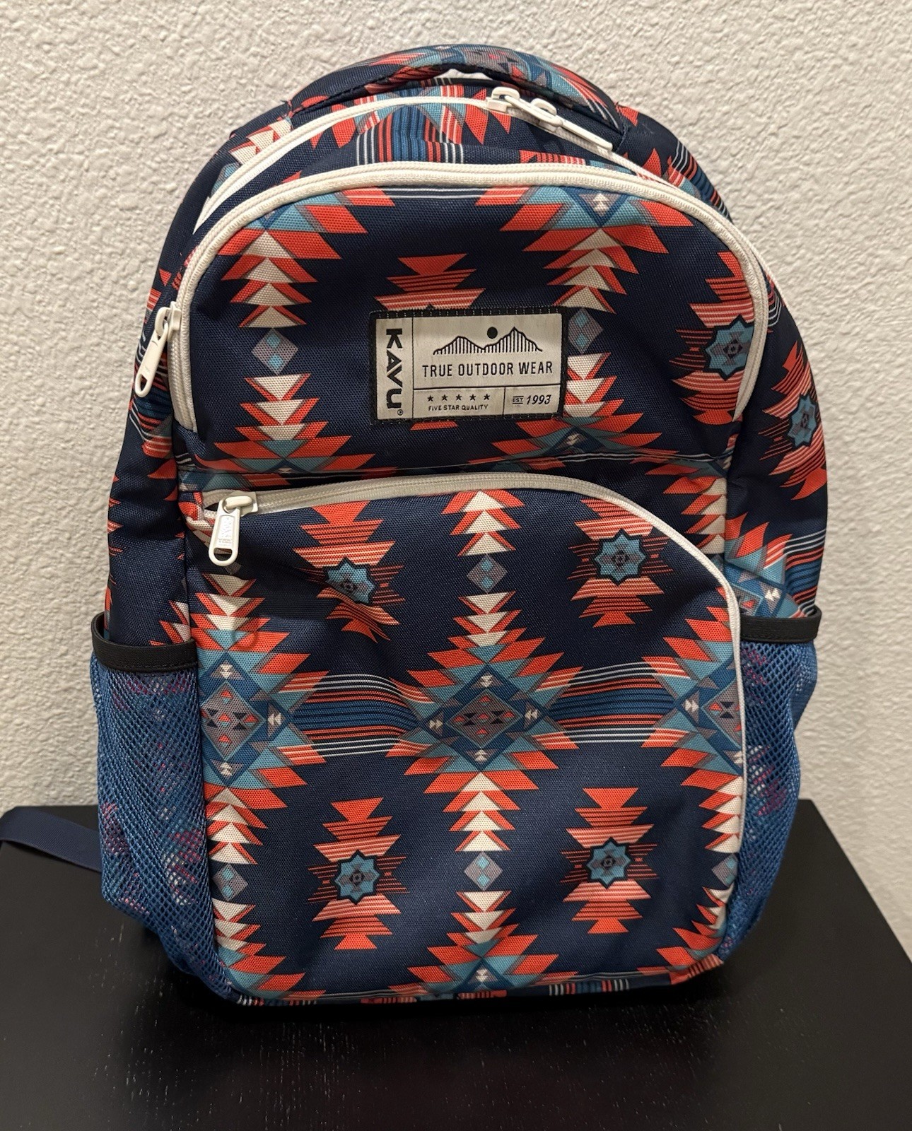 Kavu Navajo-Inspired Pattern Backpack Used Great Condition & Fast Shipping