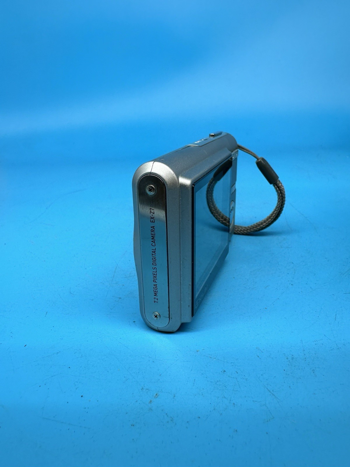 casio exilim EX-Z7 7.2MP digital camera, Silver - Tested