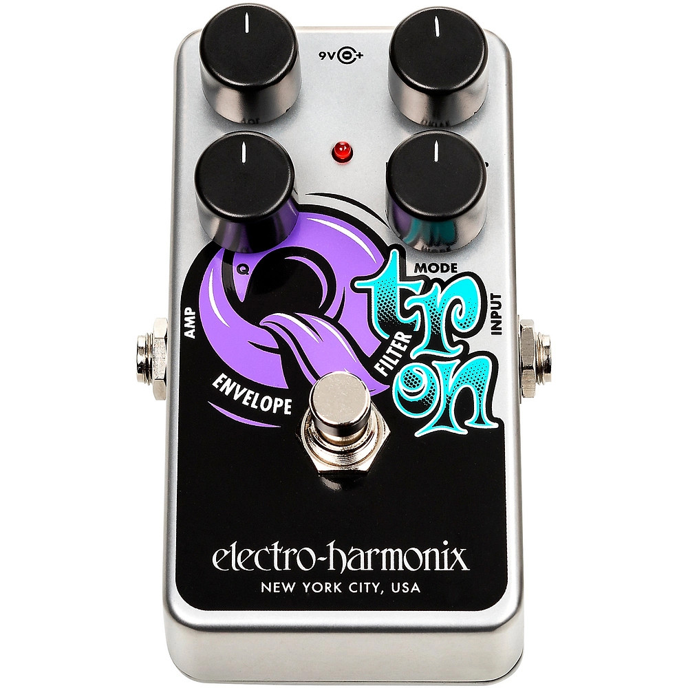 ElectroHarmonix Nano QTron Envelope Filter Effects Pedal Silver