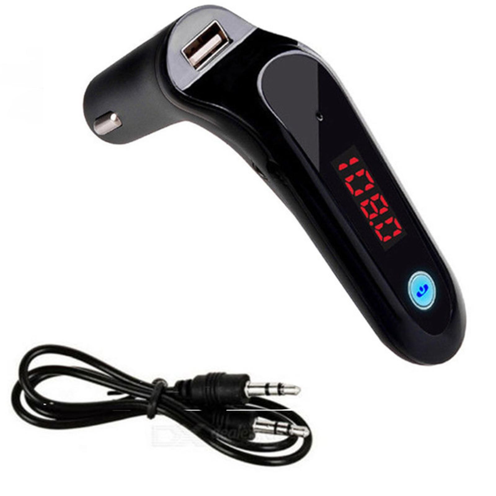 Car Wireless Bluetooth FM Transmitter Radio Handsfree MP3 Player/USB Charger