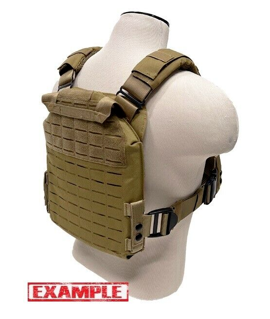 VISM Laser Cut Kangaroo Plate Carrier Vest MED-2XL for 10x12 plate Tactical ODG