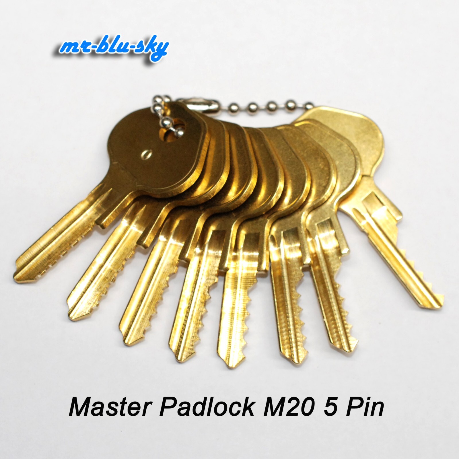 🔑 Master Padlock Pro Series 6000 M20 5 Pin Space and Depth Key ~ DSD#0097, C103