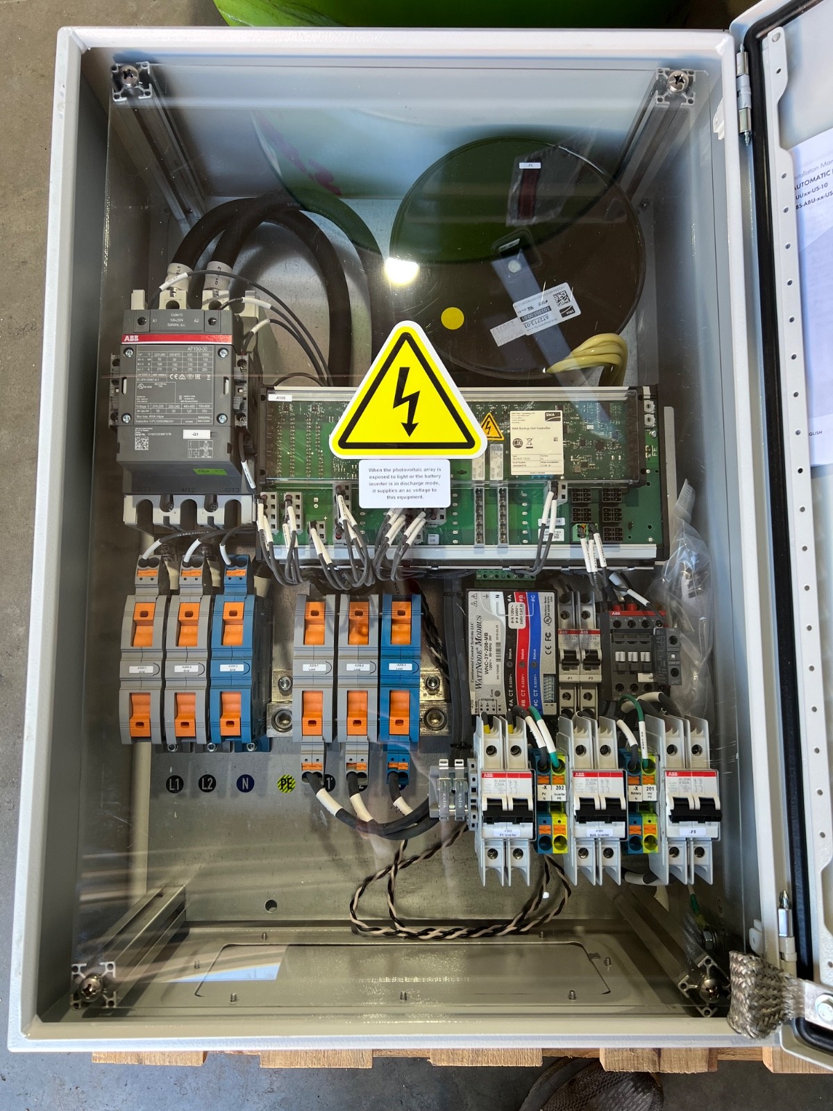 New! SMA Limtronik Automatic Backup Unit BUUM3-US-10 SBS-ABU-200-US-10