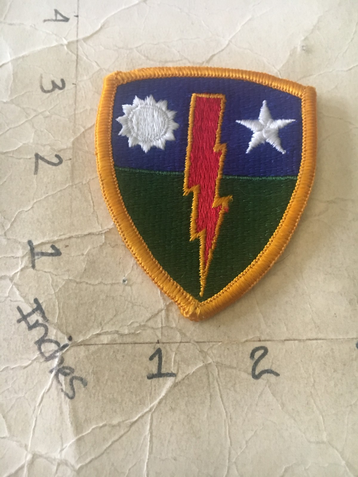 US Army 75th Infantry Brigade m/e patch 7/21/25