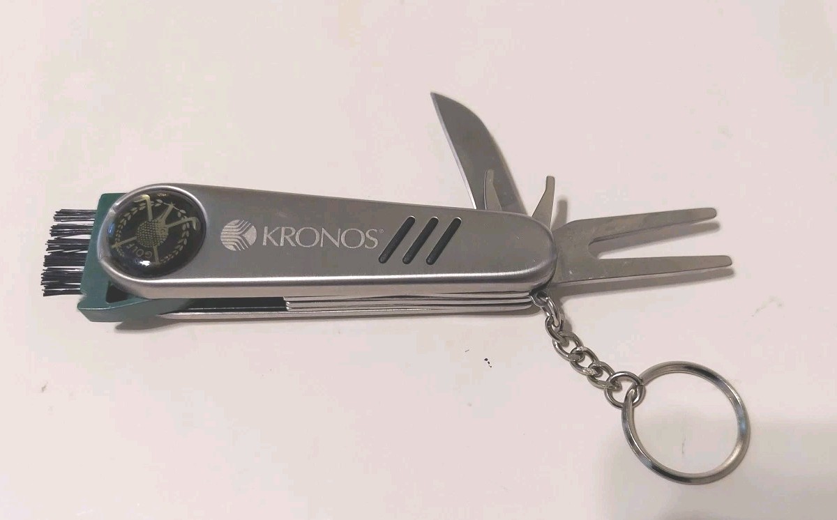 Kronos 7 Functions In One Stainless Steel Golfers Tool