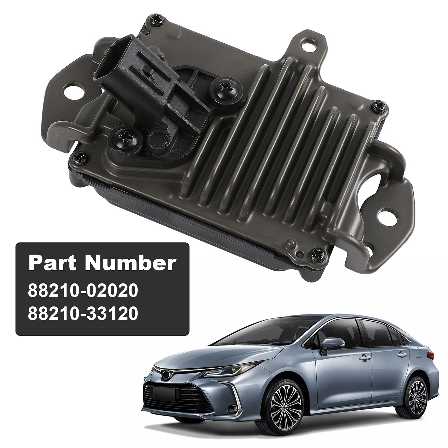 88210-02020 Cruise Control Wave Radar Sensor For 19-22 Toyota Corolla Prius 1.8L