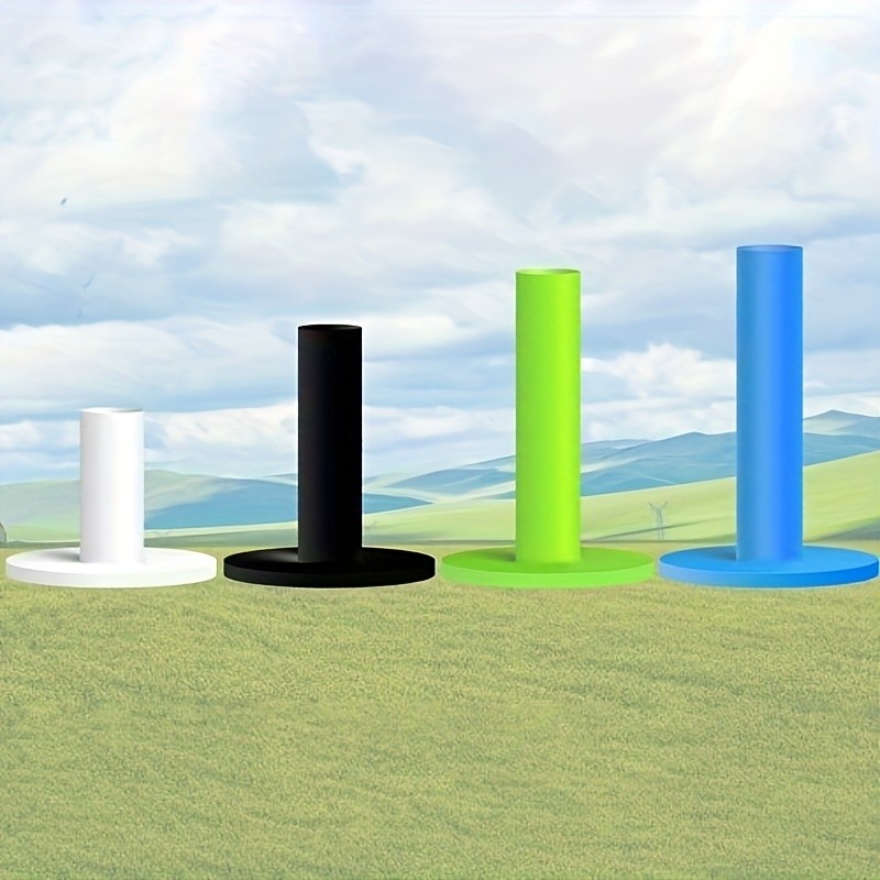 Golf Rubber Tees Driving Range 4 Pack Mixed Sizes for Practice Mat Muiti Color