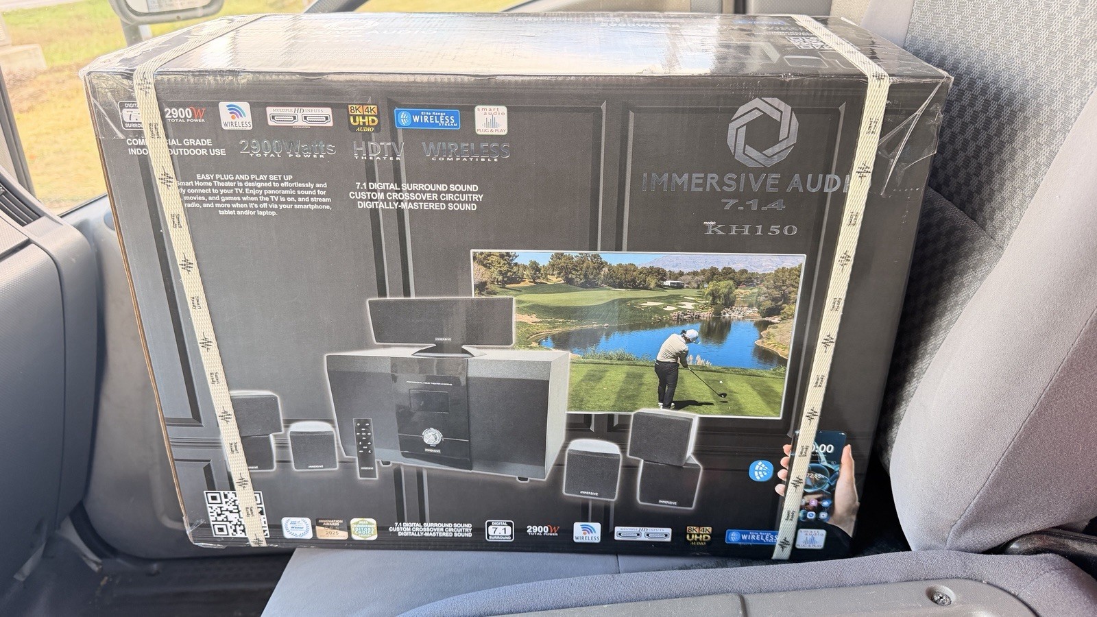 Immersive Audio 7.1.4 Home Theater System Surround Sound