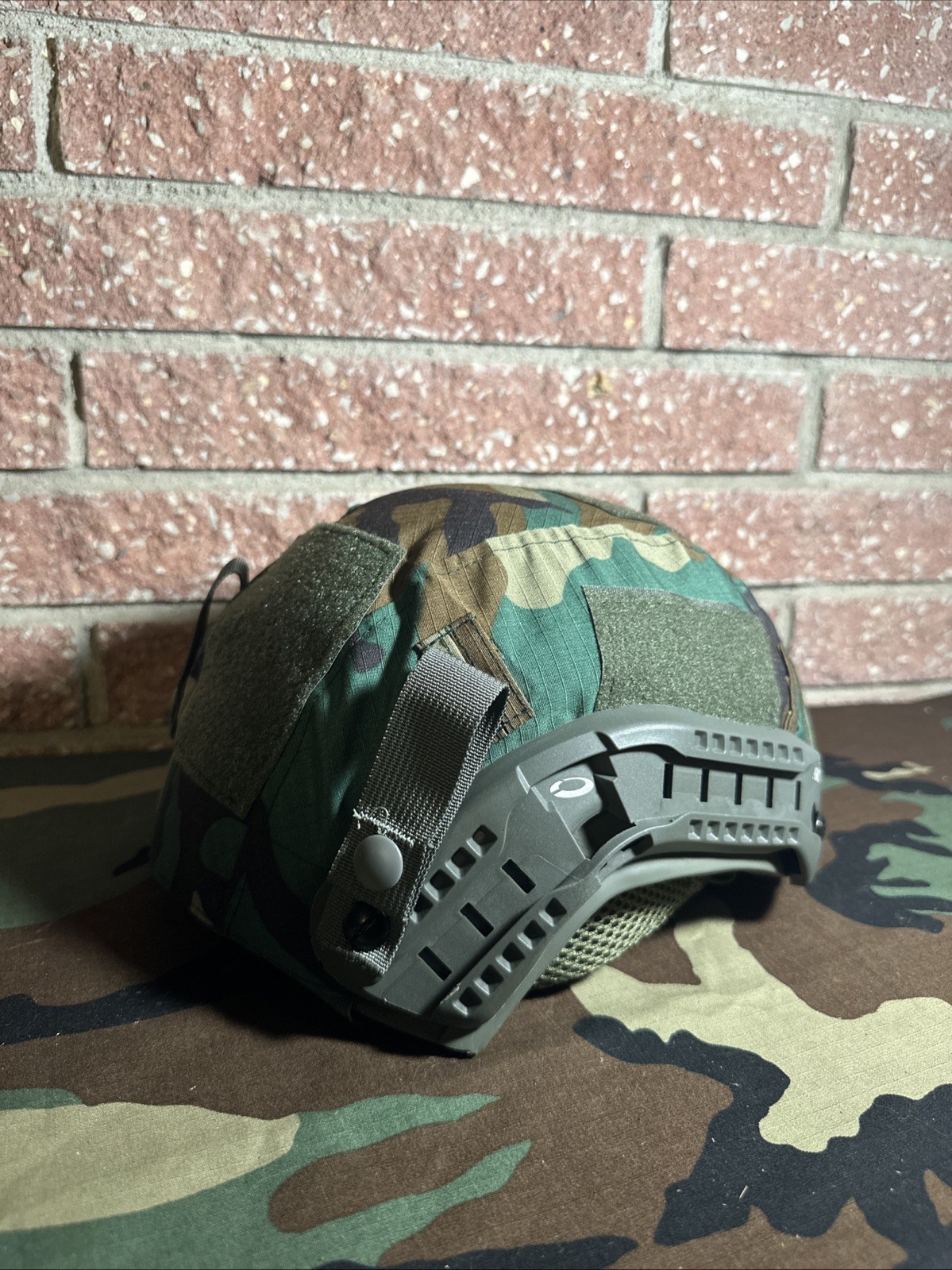 Protech Delta 4 Ach Tactical Ballistic Helmet L/XL High Cut Modified #1