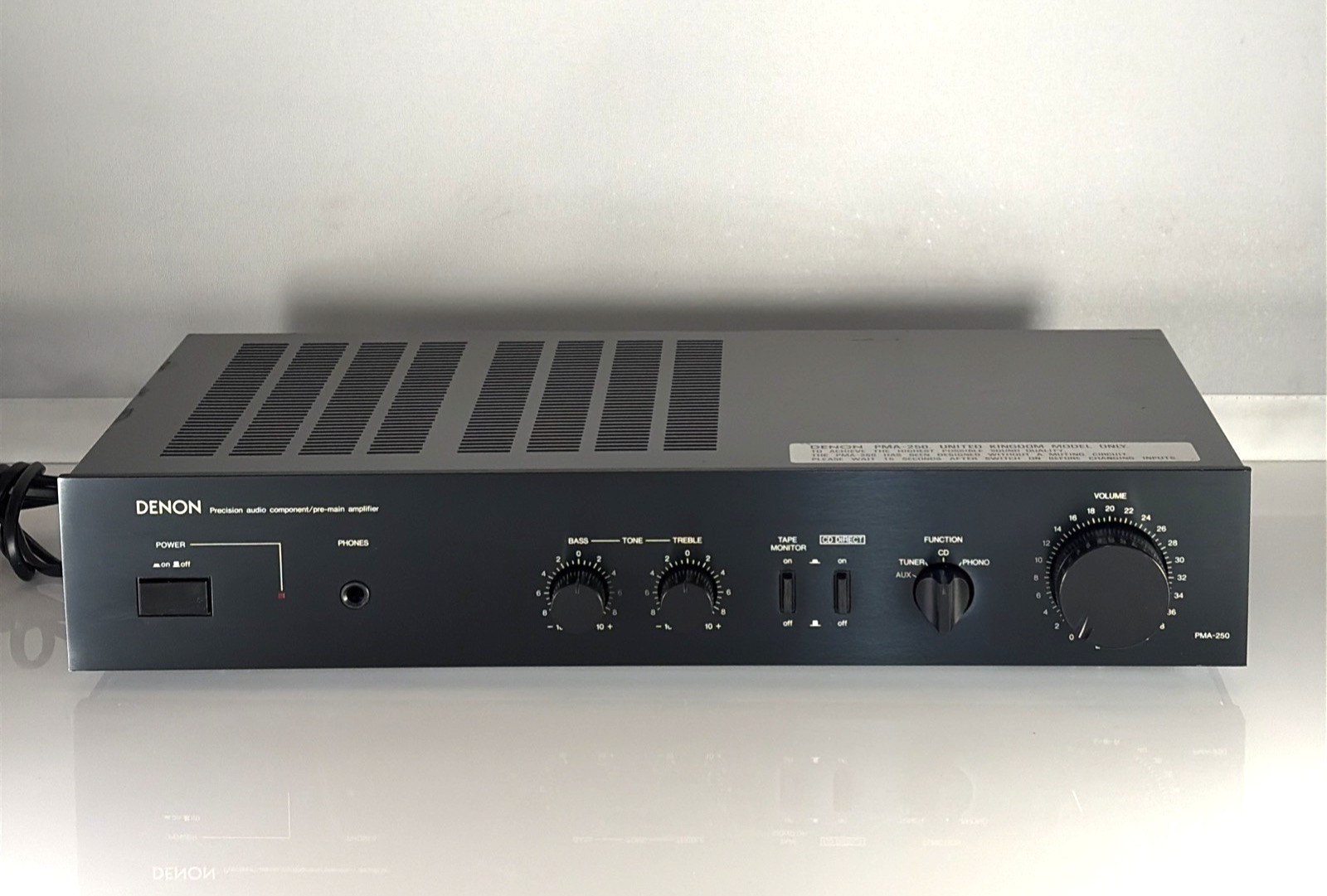 Denon PMA-250 Stereo Integrated Amplifier Hi-Fi Separate With Phono Stage