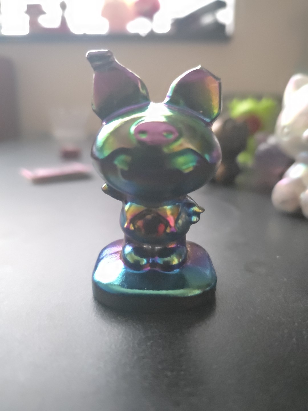 Kuromi Rainbow Quartz Crystal
