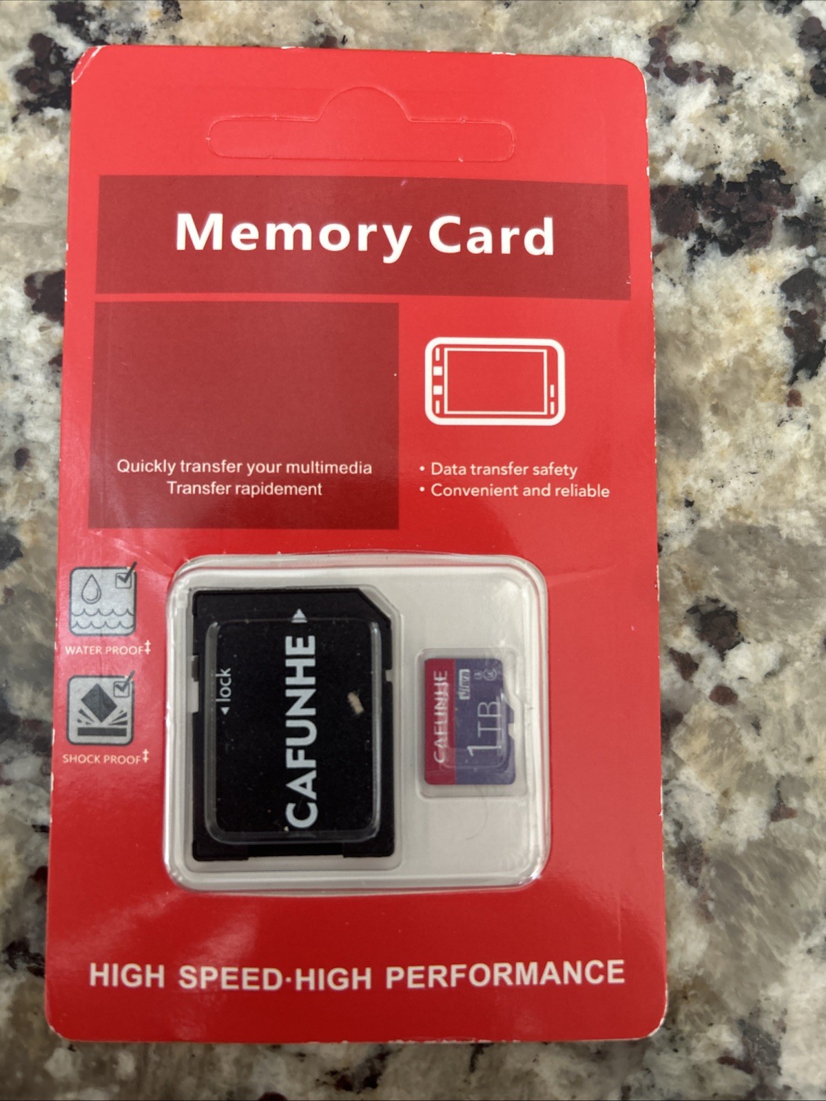 1TB Memory Card Ultra High Speed Performance, Plug & Play by Cafunhe