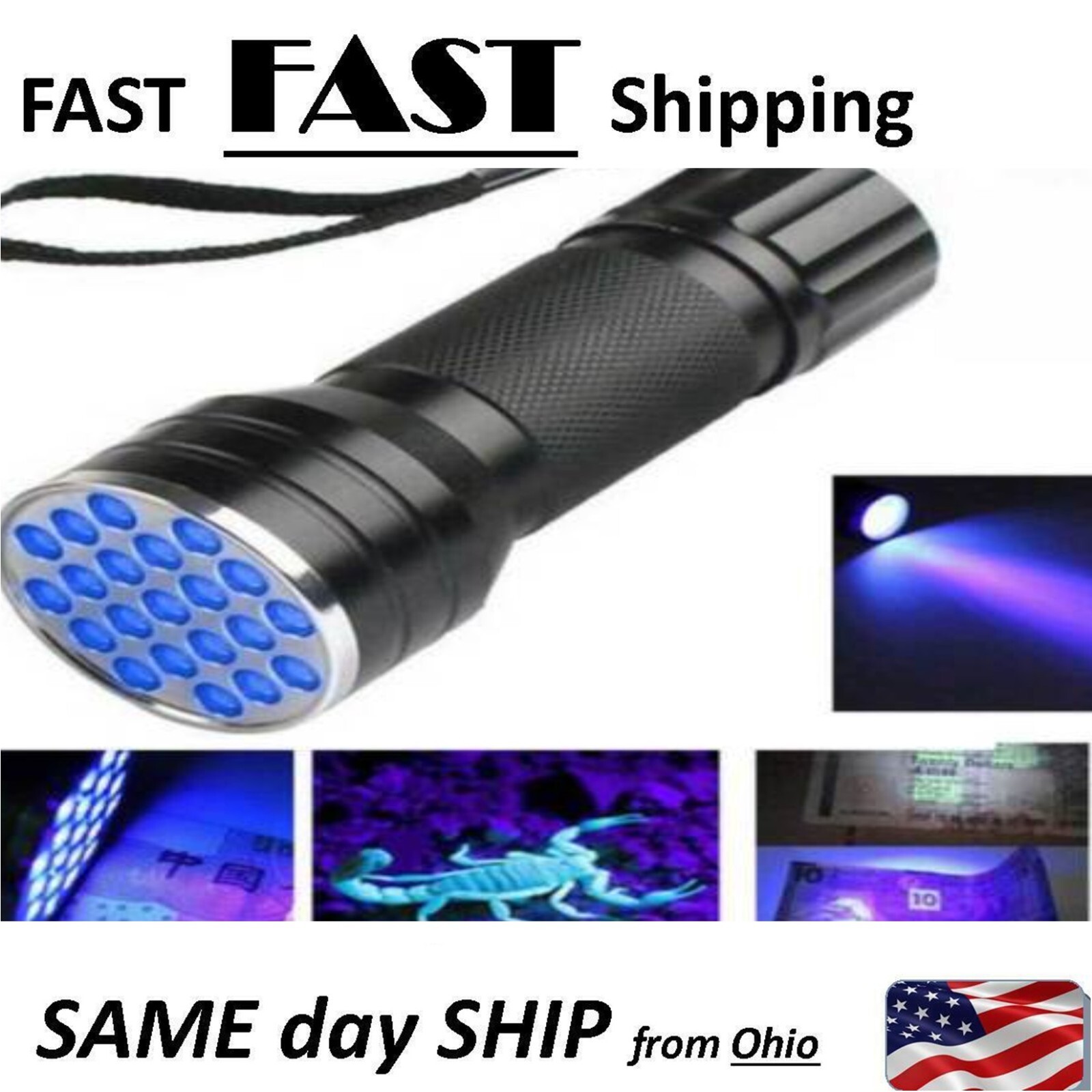 sperm detector light - - inspection tool - - semen detection tools - - FAST Ship