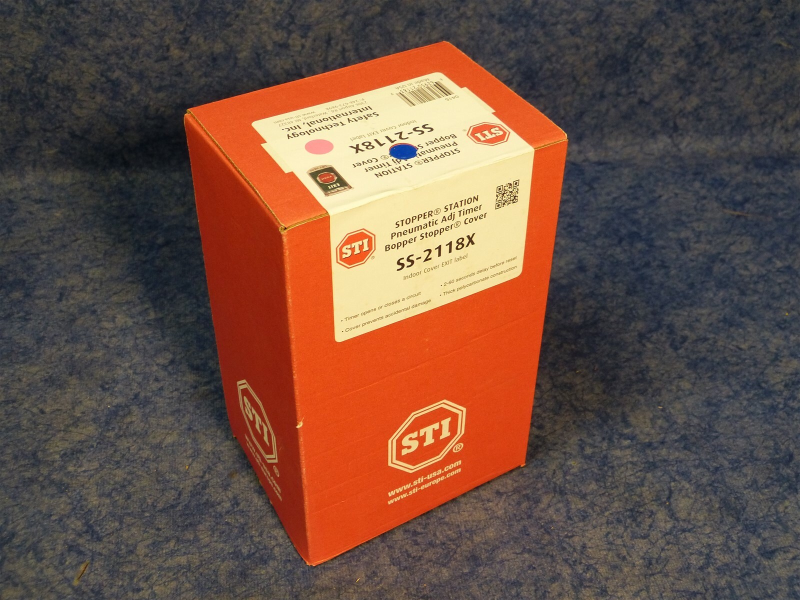 STI Safety Tech International SS-2118X Stopper Station, Bopper Stopper Cover G85