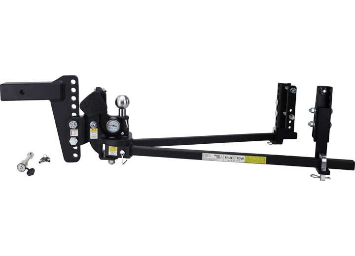 Weigh Safe TTHW8-2.5XL-KA TrueTow HW Weight Dist Hitch 8" Drop 2.5" Shank 22K
