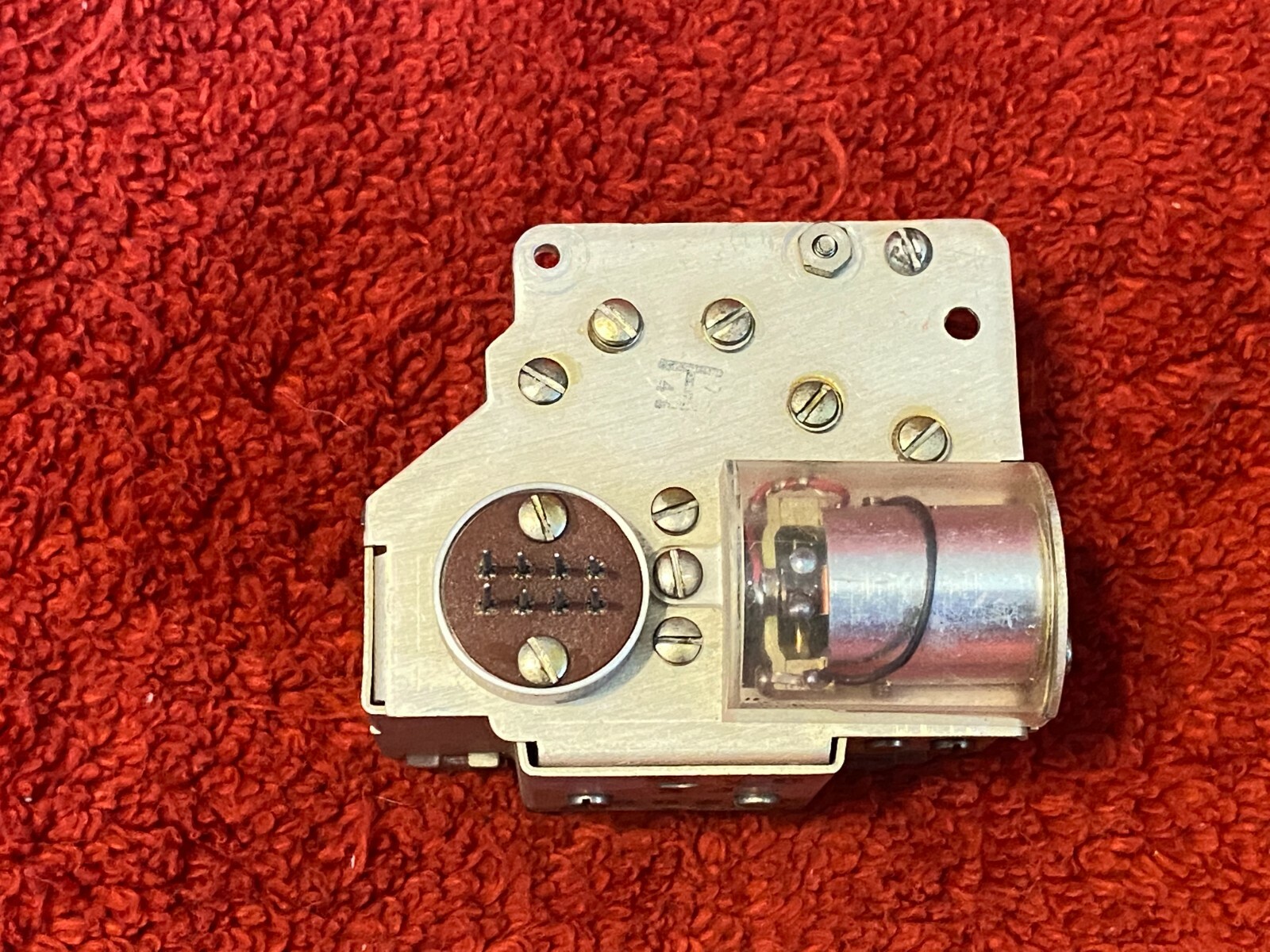 AVIONICS INDICATOR METER MOVEMENT ASSEMBLY P/N 76124-D NAV/GS