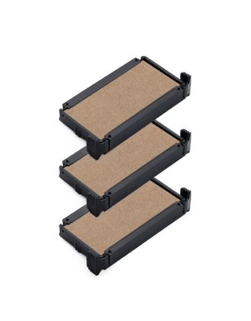 Trodat Printy 4911 Replacement Ink Pad Dry Uninked Package of 3