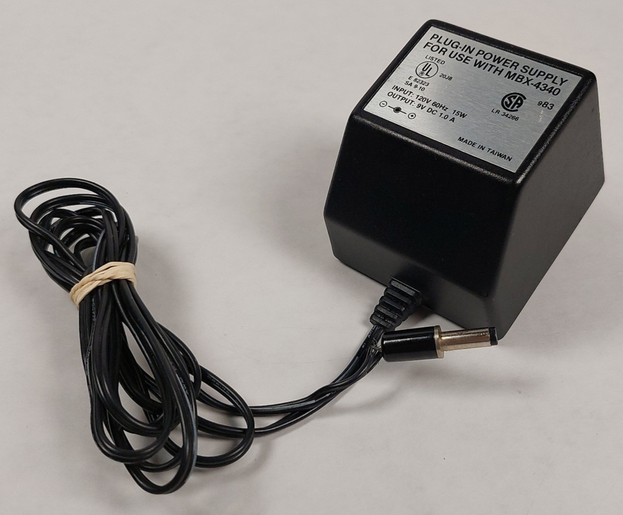Vtg 1980s Microprocessor Computer Computing AC Power Adapter MBX-4340 SA-48