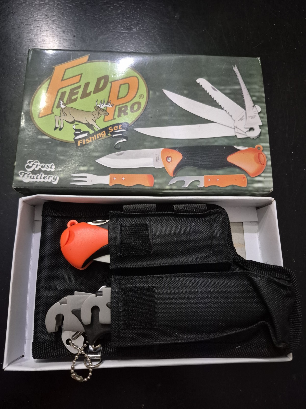 Frost Cutlery Field Pro Fishing Set 5 Stainless Blade