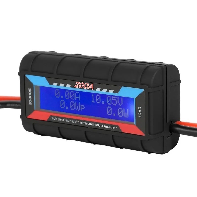 200A High Precision Watt Meter Turbine Analyzer Solar Panels Wind Power RC