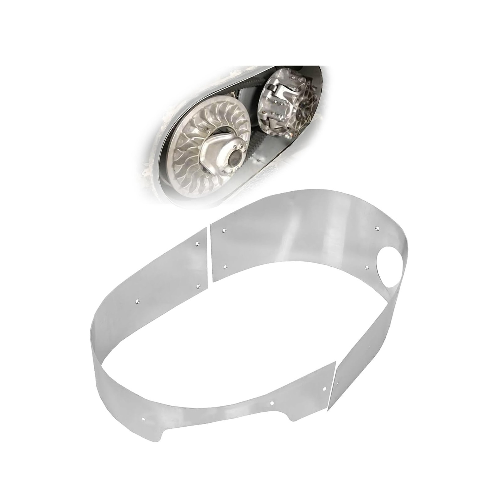 ECOTRIC X3 Belt Guard Clutch Compatible with 2017-2023 Can-Am Maverick X3 Bel...